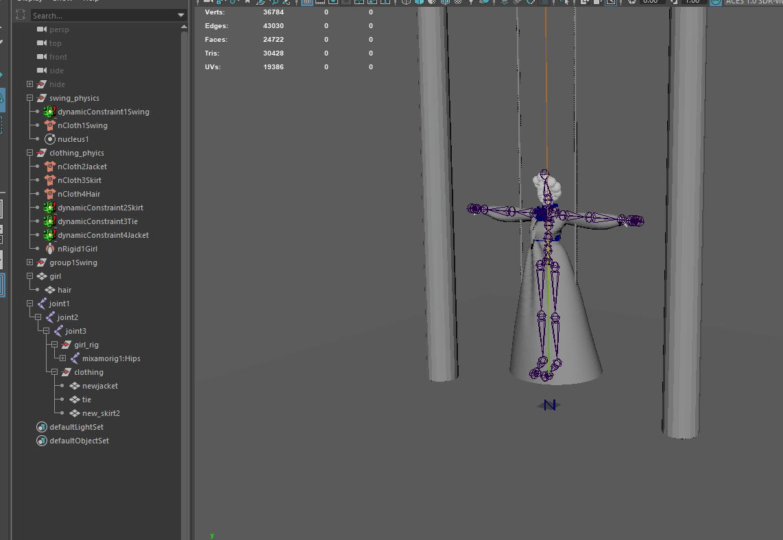 export ncloth fbx export ncloth geometry to unity