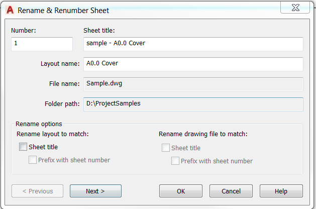 Solved: Rename dwg file to match drawing title? - Autodesk Community