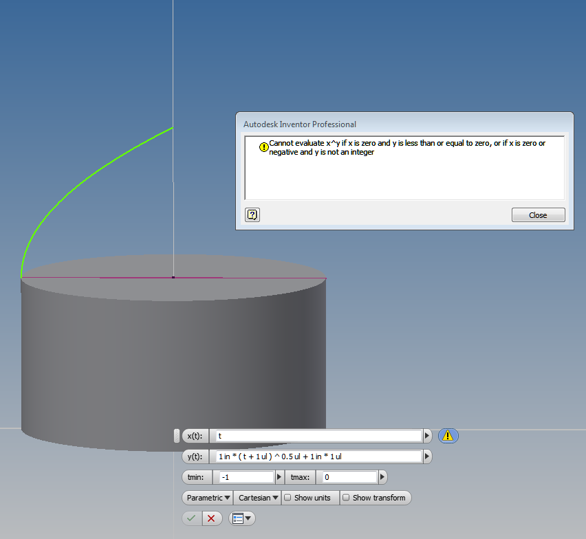 Solved: 2D equation curve - Square root function - Autodesk Community