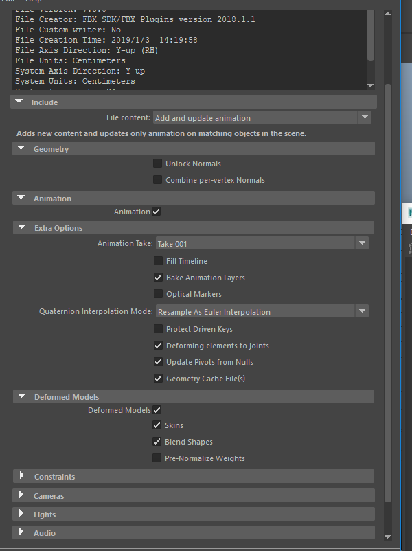 Solved: animation export problem - no bind skin after export - Autodesk ...