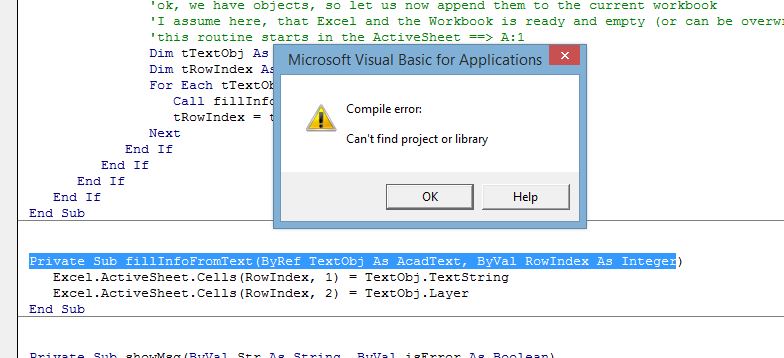 Solved: Extract text from AutoCAD to ms excel - Autodesk