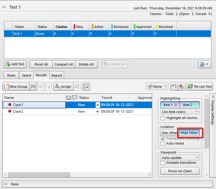 Here's how to export Clash Result images using Navisworks API ...