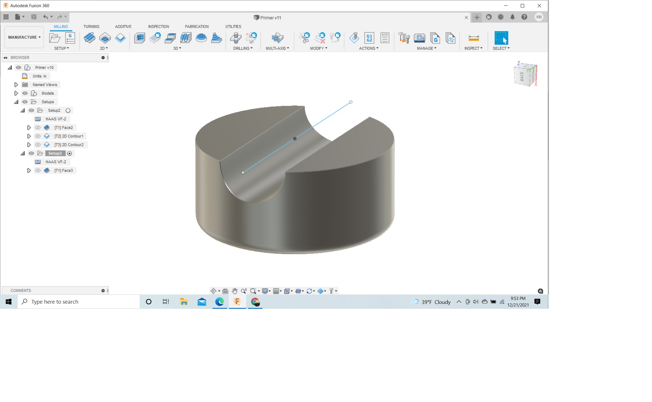Solved: Milling Round Bottom Slot (newbie) - Autodesk Community