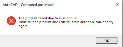 Solved: fail to run AutoCAD because of communication failure - Autodesk ...