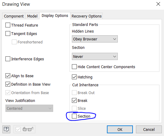 Solved: section view does not show full side of the model - Autodesk ...