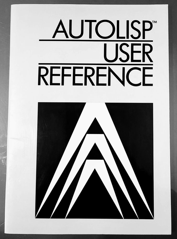 AutoLISP reference manual