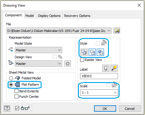Solved: İnventor To change Drawing View Deafult - Autodesk Community