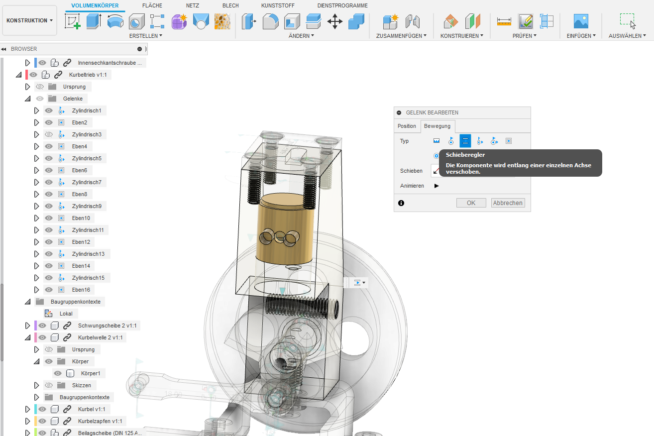 Gelöst: Gelenk / Druckluftmotor zum Zweiten - Autodesk Community -  International Forums