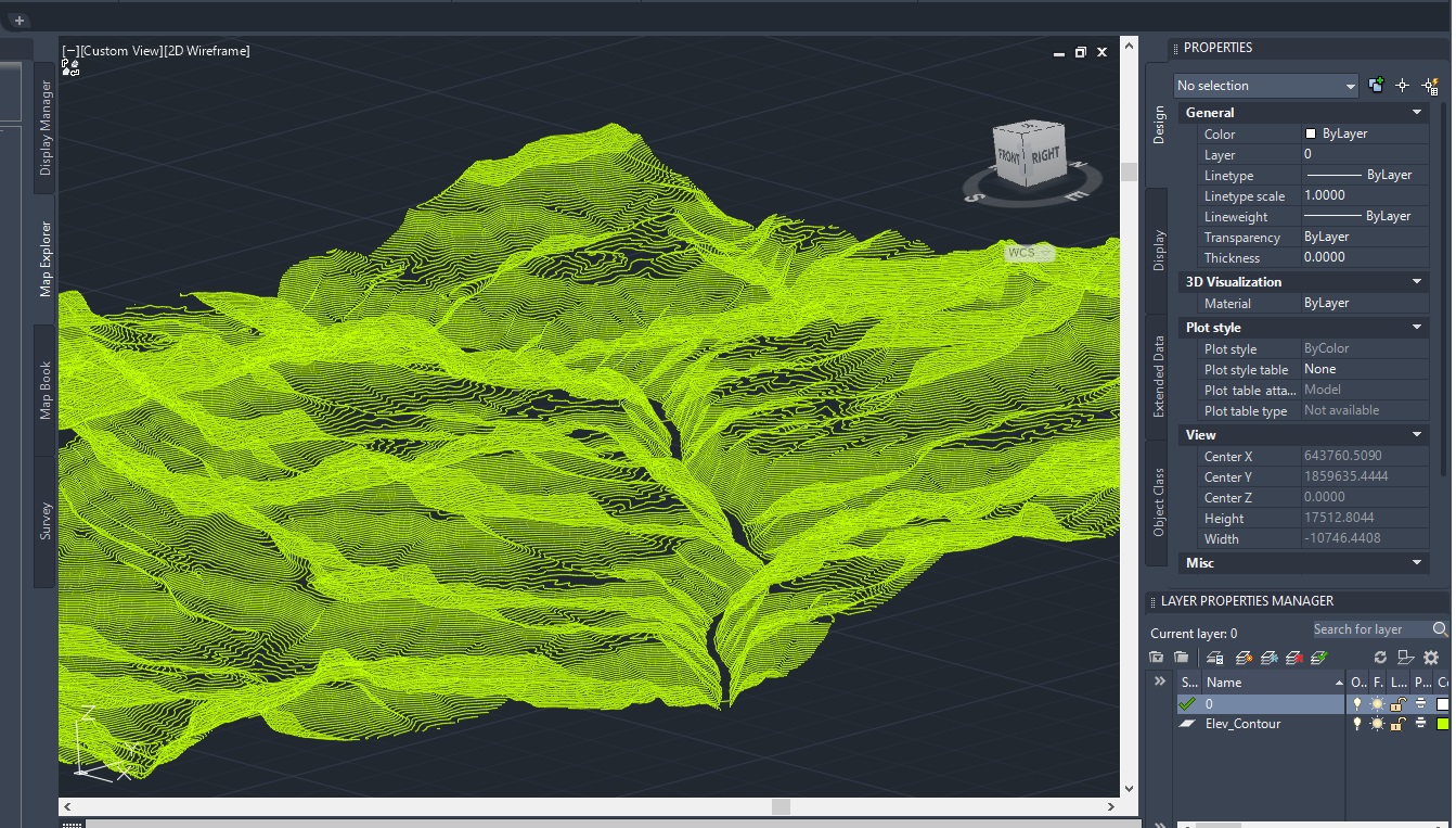 DWG topographic maps - Autodesk Community - AutoCAD Map 3D