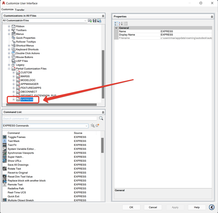 Решено: Как удалить Express Tool для AutoCAD? - Autodesk Community