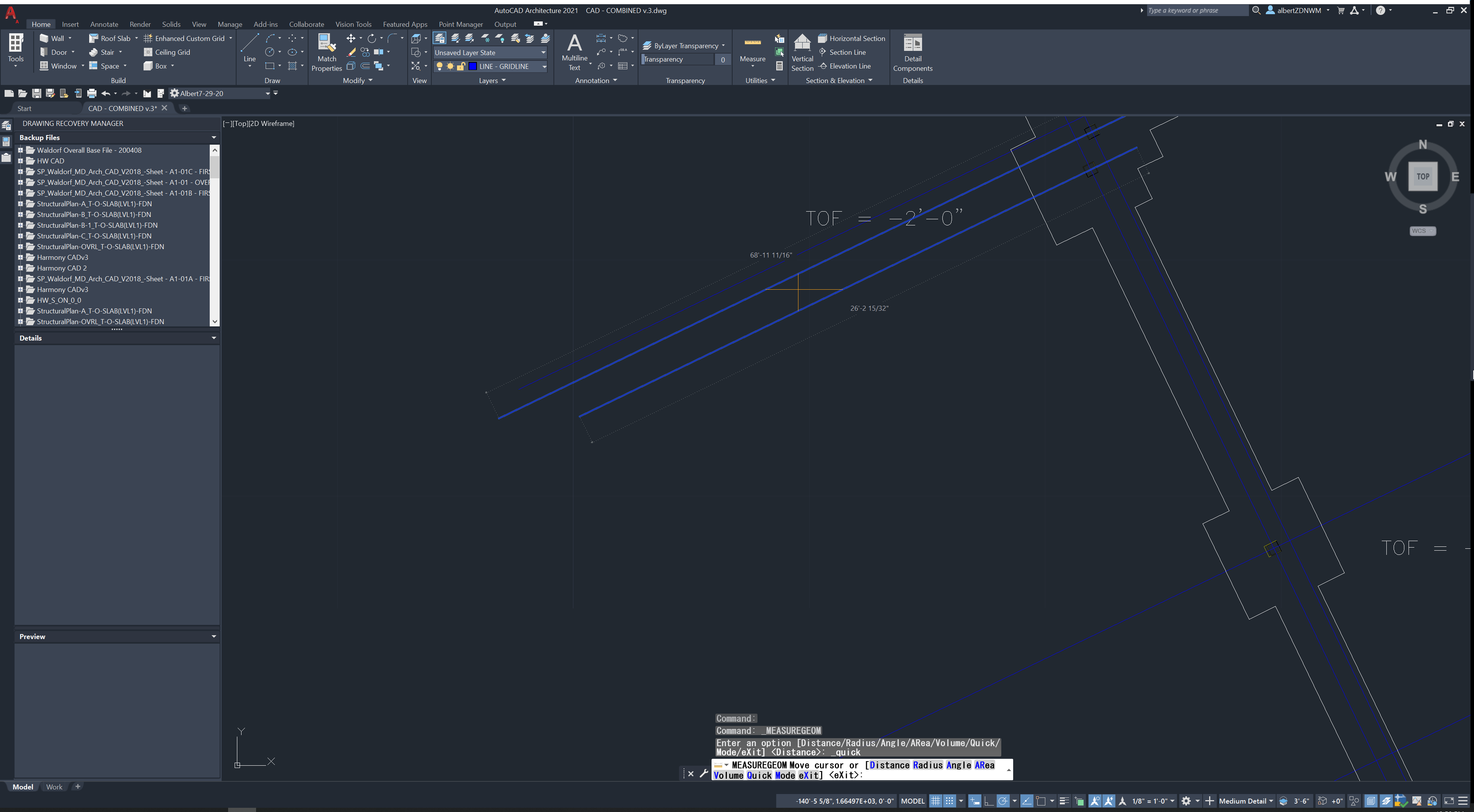 Solved How do I use the "Quick Measure" function to measure between