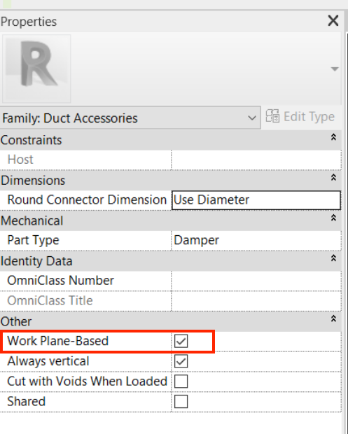 can't attach a hosted family to a reference plane - Autodesk Community