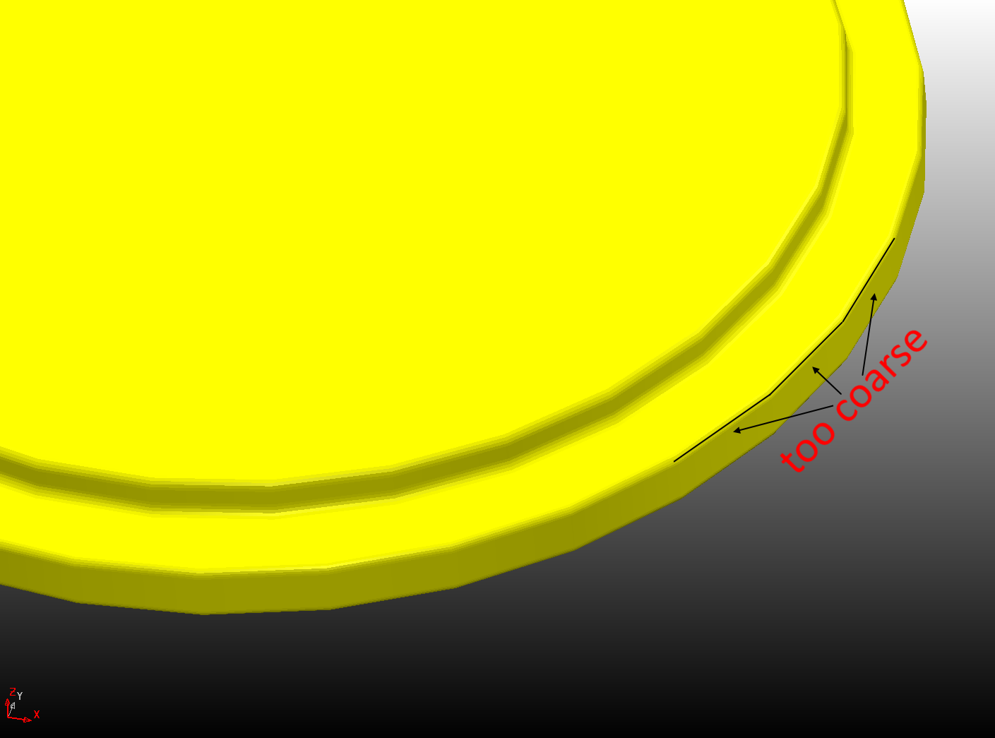 Faceted tool geometry Autodesk Community