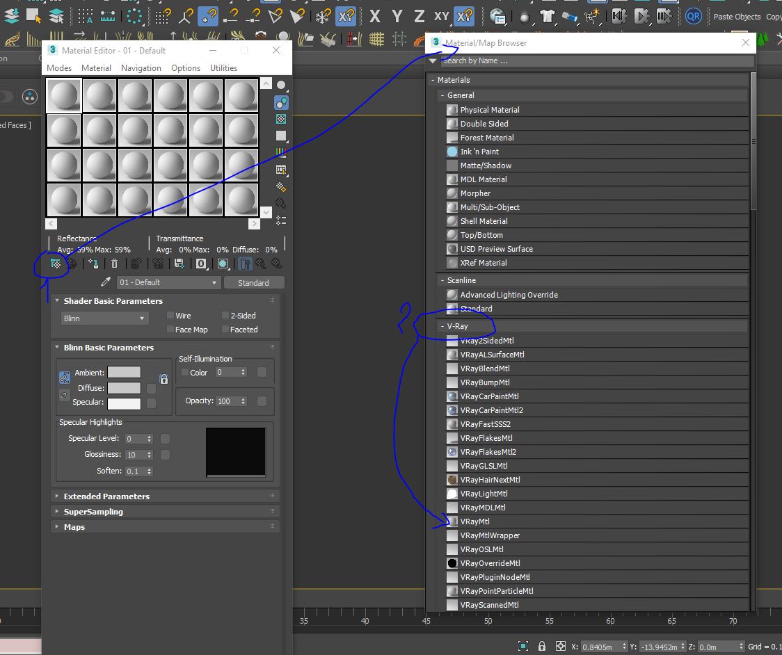 vray 5 material showing up white color ? - Autodesk Community - 3ds Max