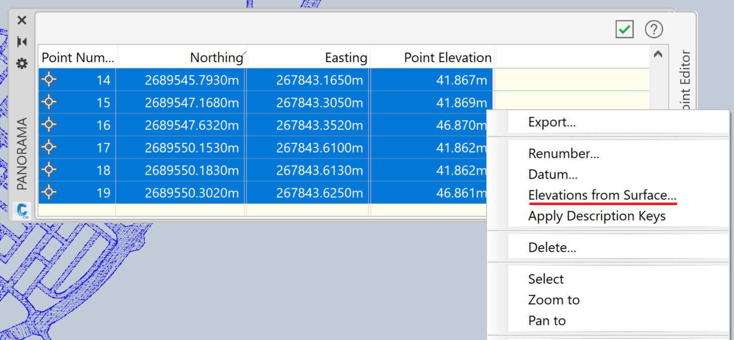Solved: ”Default” elevation adjustments on points - Autodesk Community