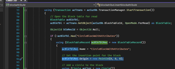 How to add one attributes to existing blocks using c# code? - Autodesk  Community - AutoCAD