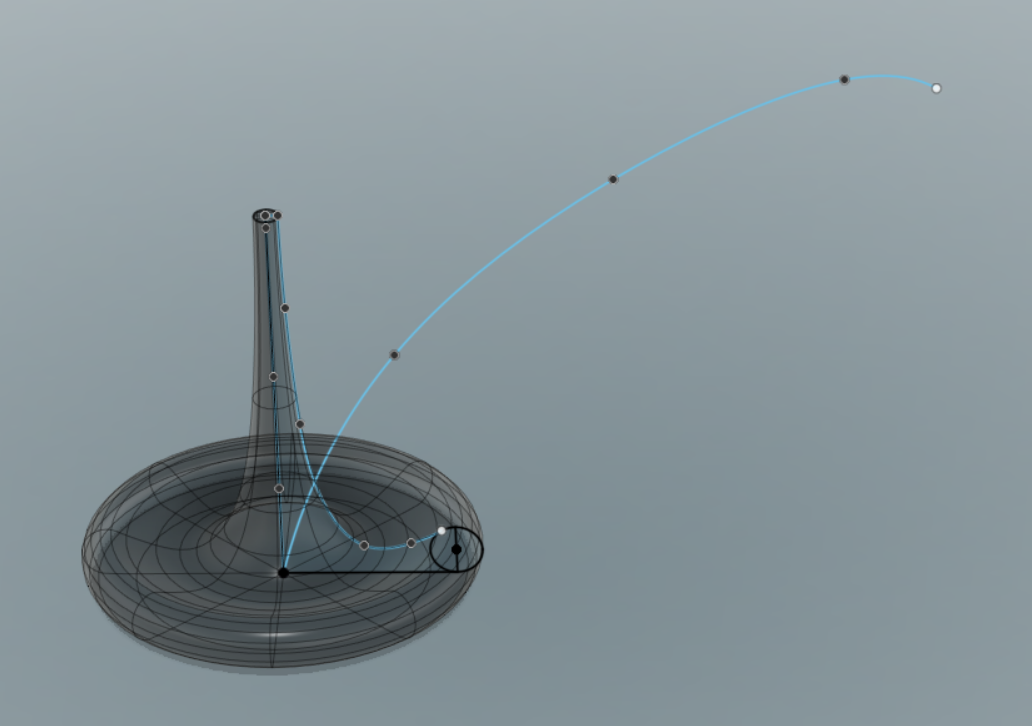 Creating a revolve then modifying to follow spline - Autodesk Community