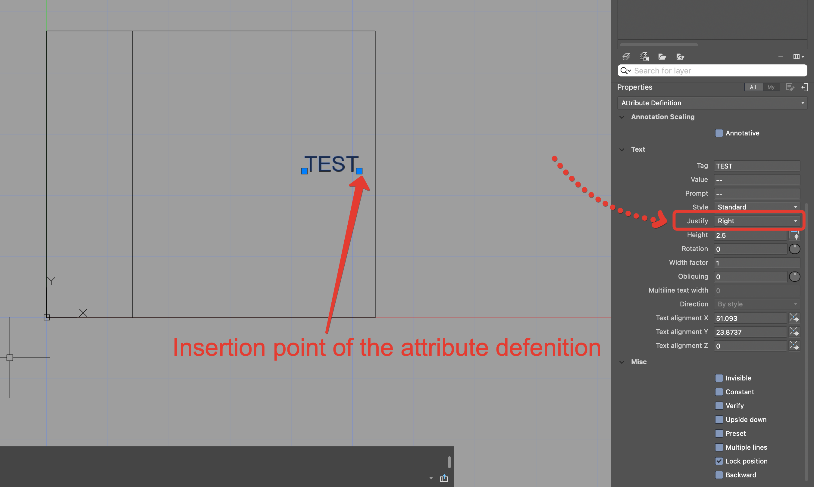 Solved: Attributes text going out of the block box - Autodesk Community