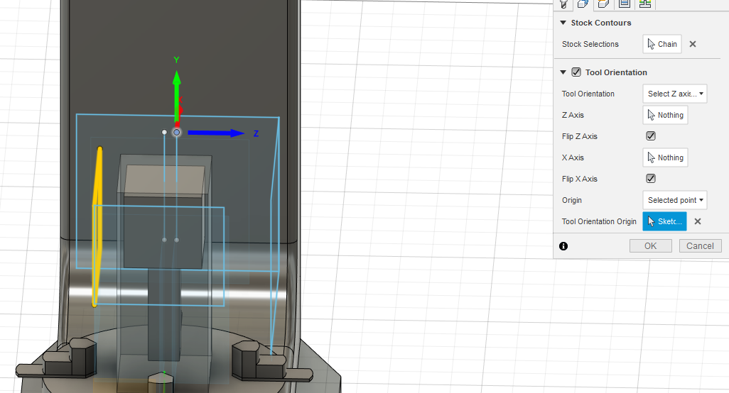 Seeing no change in G code when changing tool origin from setup WCS ...
