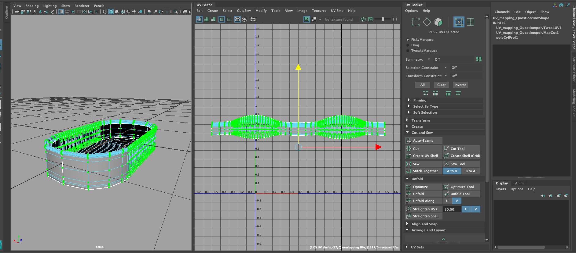 UV Mapping Warping UV Islands - Autodesk Community