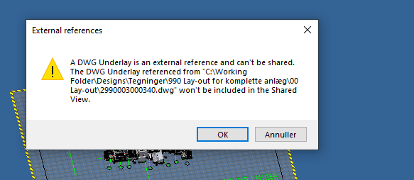 How to get the underlay with in shareview - Autodesk Community