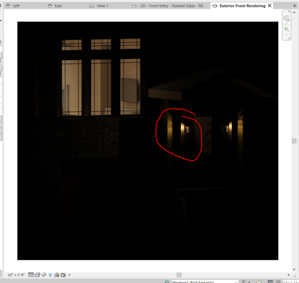 Front Entry Lighting - Artificial Only.PNG