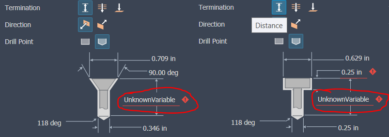 Unable to edit existing hole feature - Autodesk Community