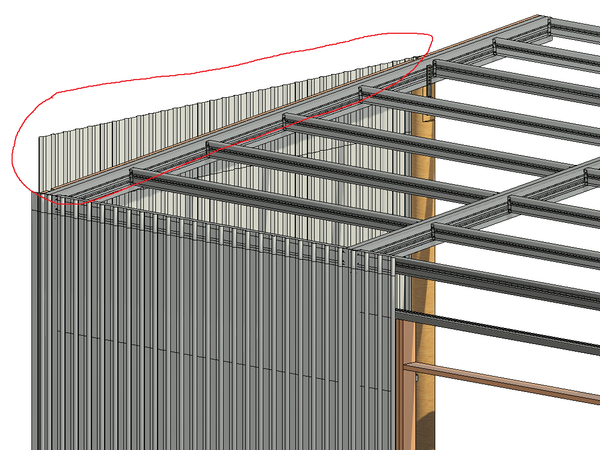 Angled cut in curtain walls (wall cladding) - workarounds don't seem to  work - Autodesk Community - Revit Products