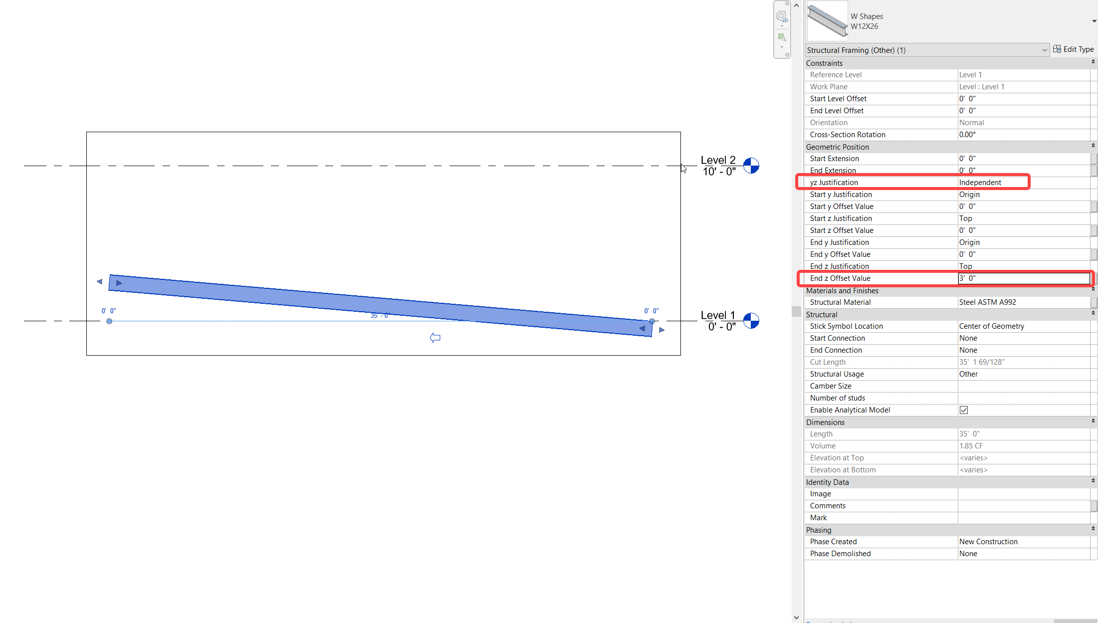 Solved How to make tapered beam? Autodesk Community