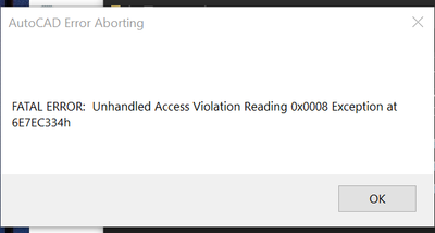 College Student Needing Help With AutoCAD Not Opening Unhandled 