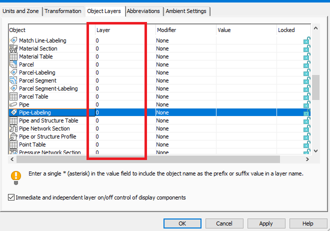 Dynamic labels on Layer 0... not a fan - Autodesk Community
