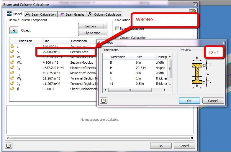 Solved: Beam And Column Calculator Gives Wrong Values - Autodesk Community