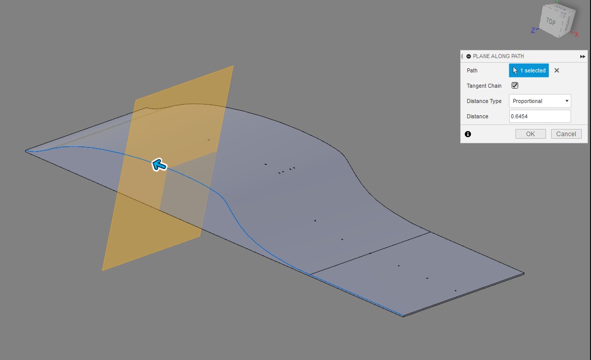 Solved: Holes perpendicular to curved surface - Autodesk Community