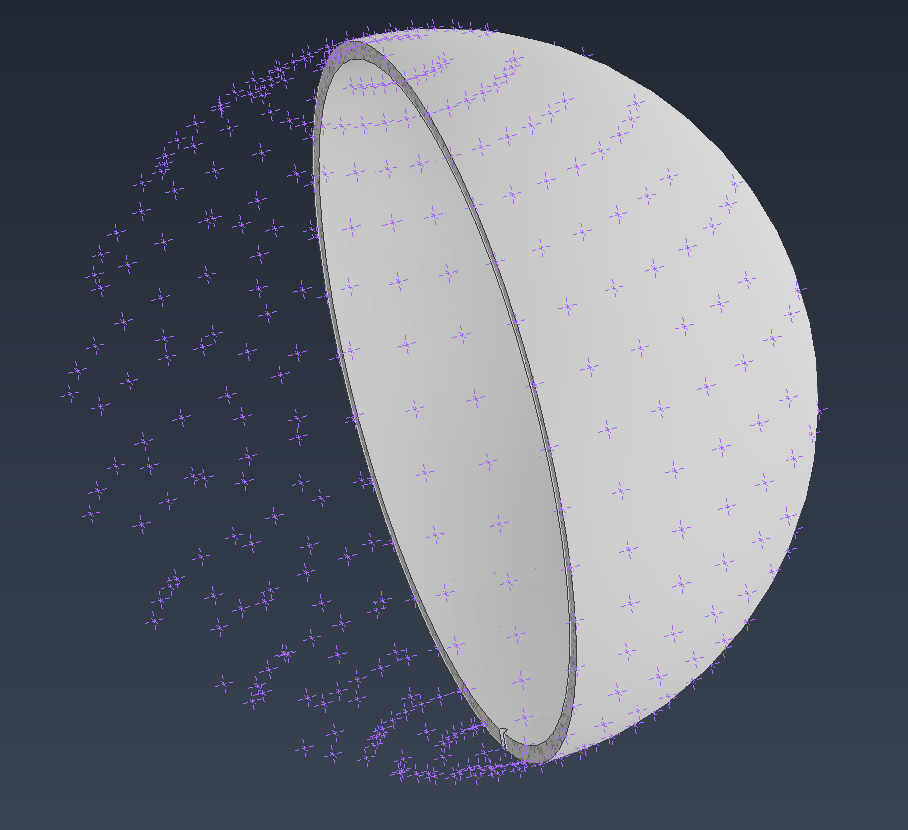 How to generate holes on a sphere from coordinates (excel) - Autodesk ...