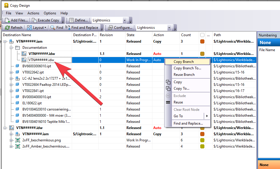 Solved: Vault copy design: can not have two objects with the same name ...