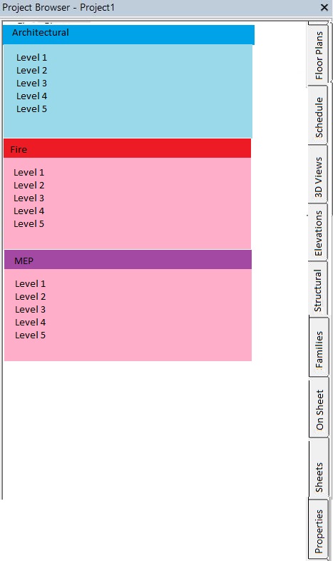 Project Browser Graphics - Color Coding - Autodesk Community