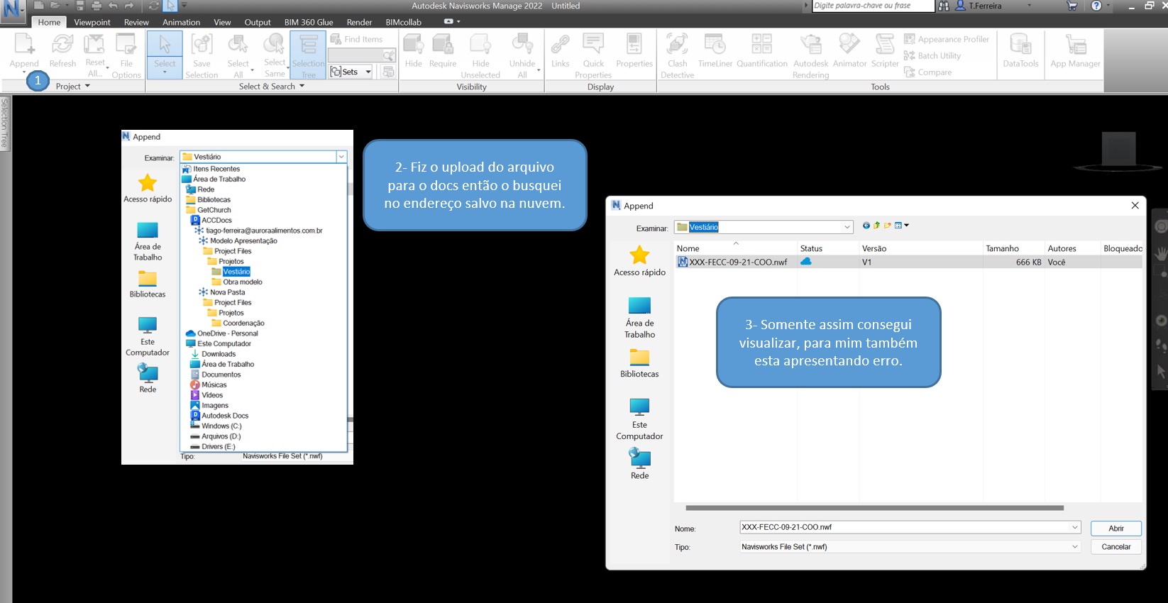 Solucionado: Acessar modelo do BIM360 via Navisworks - Autodesk Community