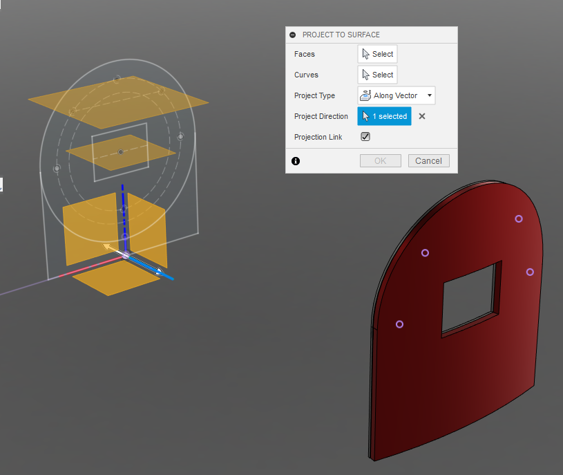 Holes in curved sheet metal Autodesk Community