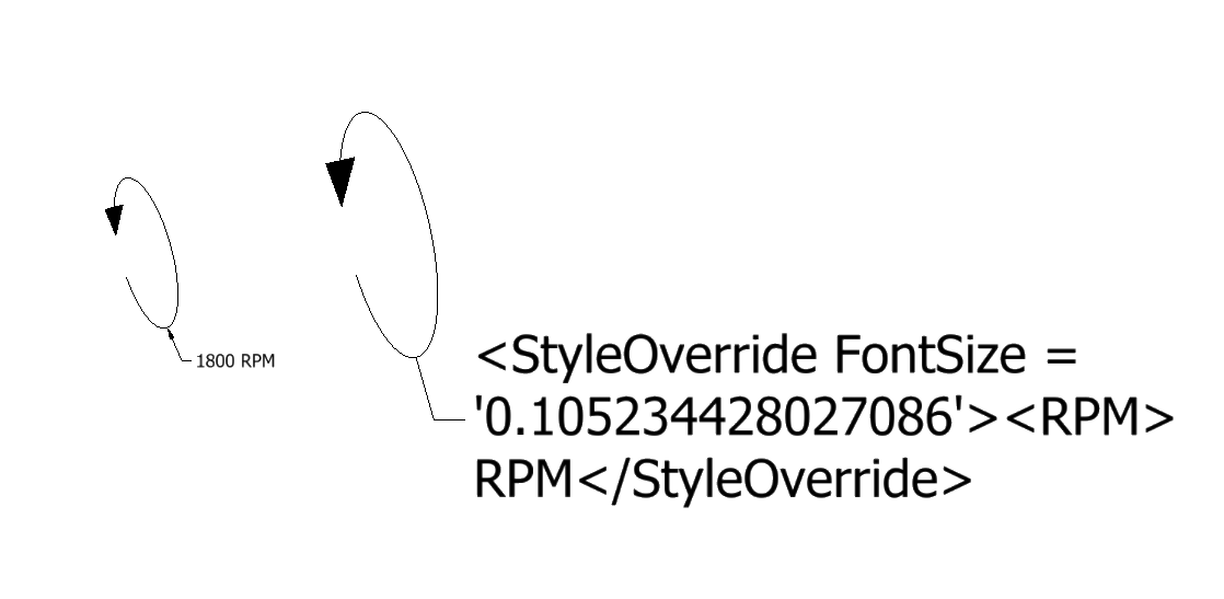 Solved: Need help scaling sketch symbol with text - Autodesk Community