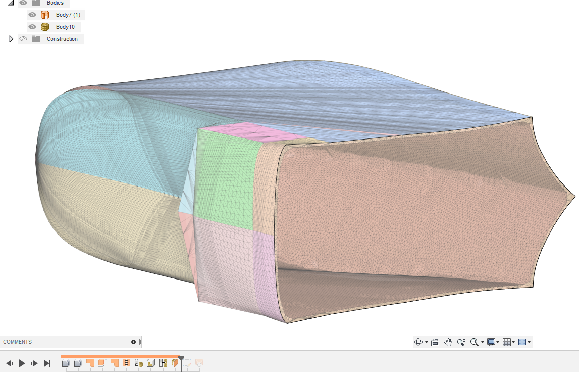 Solved: Surfaces and interior surfaces for 3d printing a RC Plane ...
