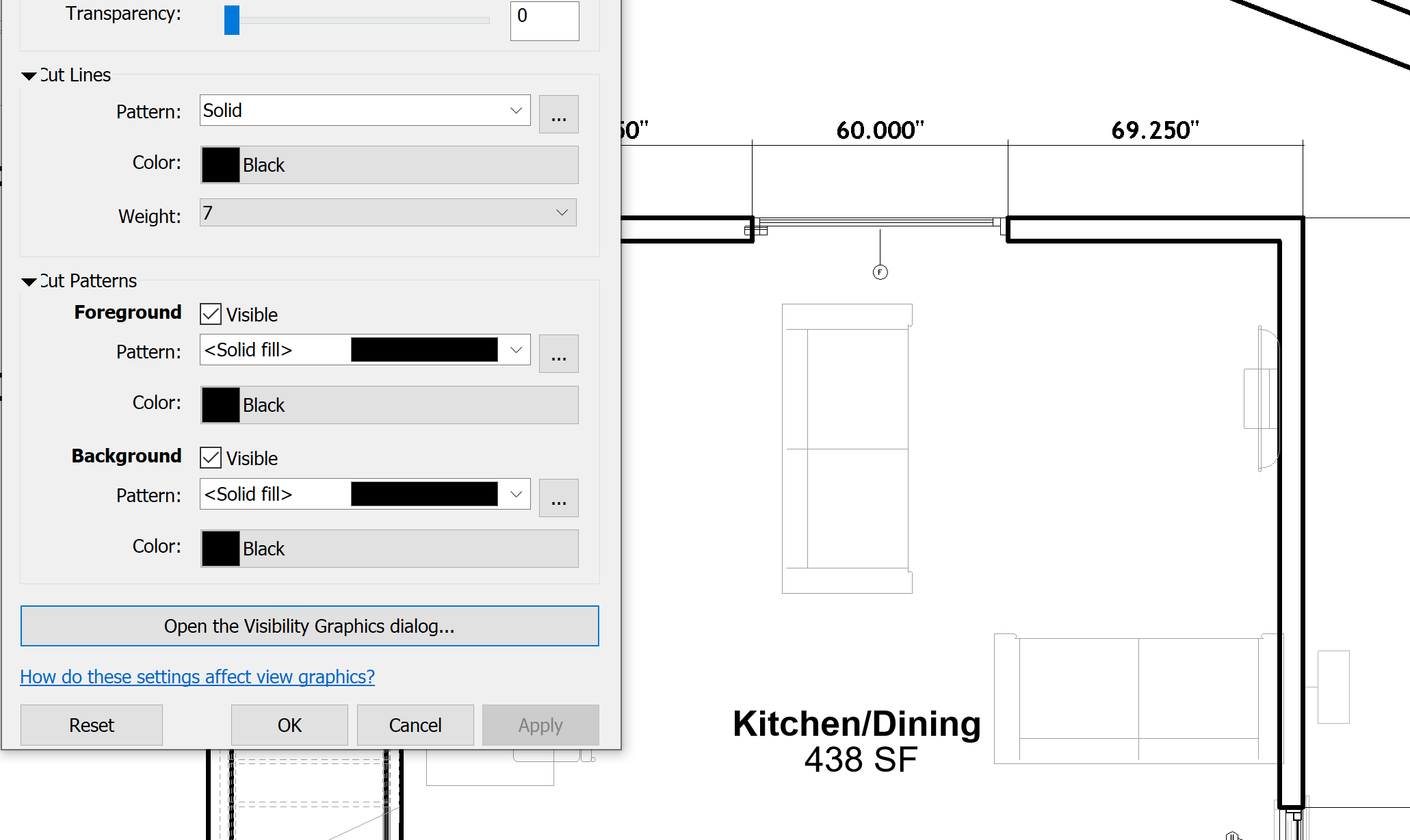 Solid Fill for walls doesn't work even though cut patterns is set to ...