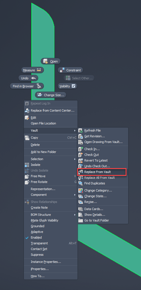 Insert into CAD to replace selected part - Autodesk Community