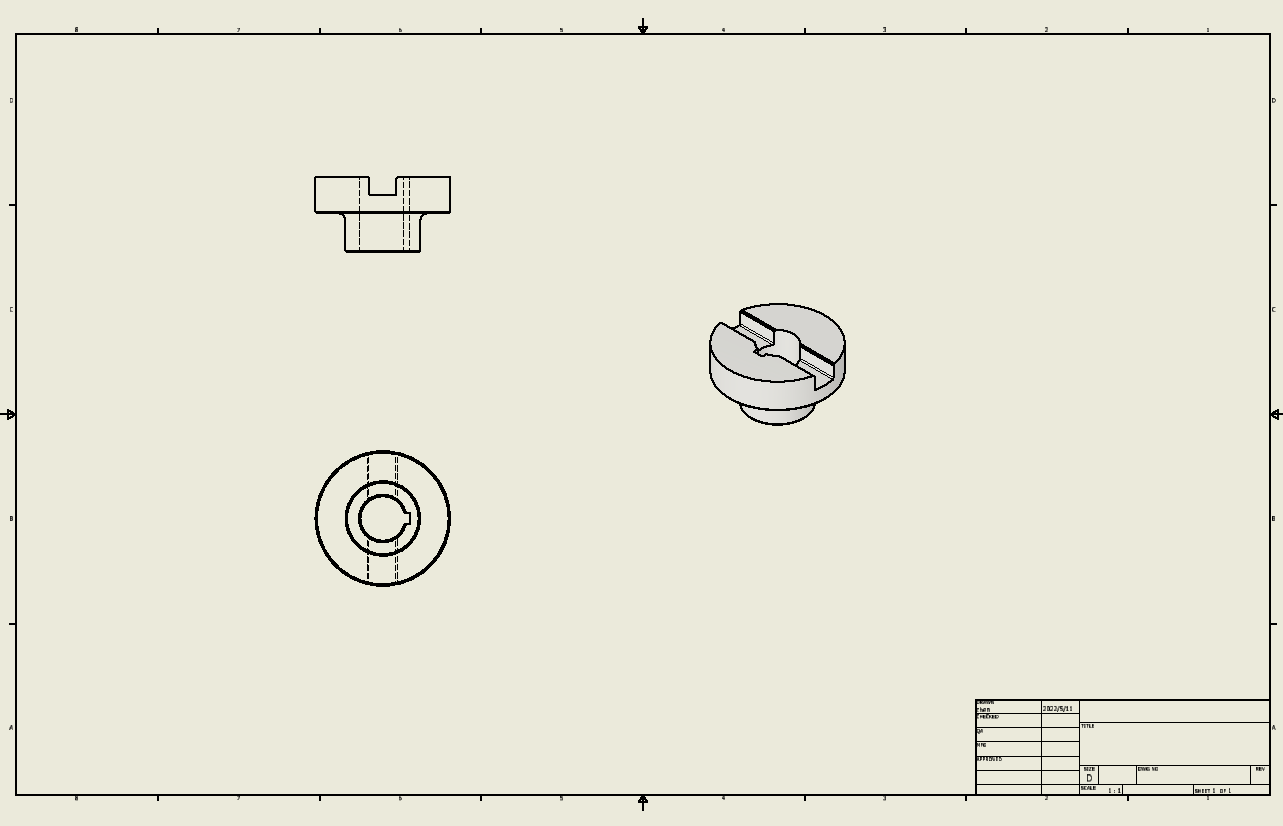 Drawing Template, Sheet Format preview. Autodesk Community