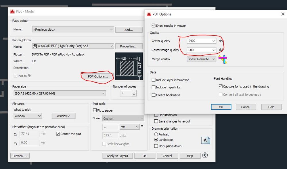 Solid shade incomplete print in PDF - Autodesk Community - AutoCAD LT