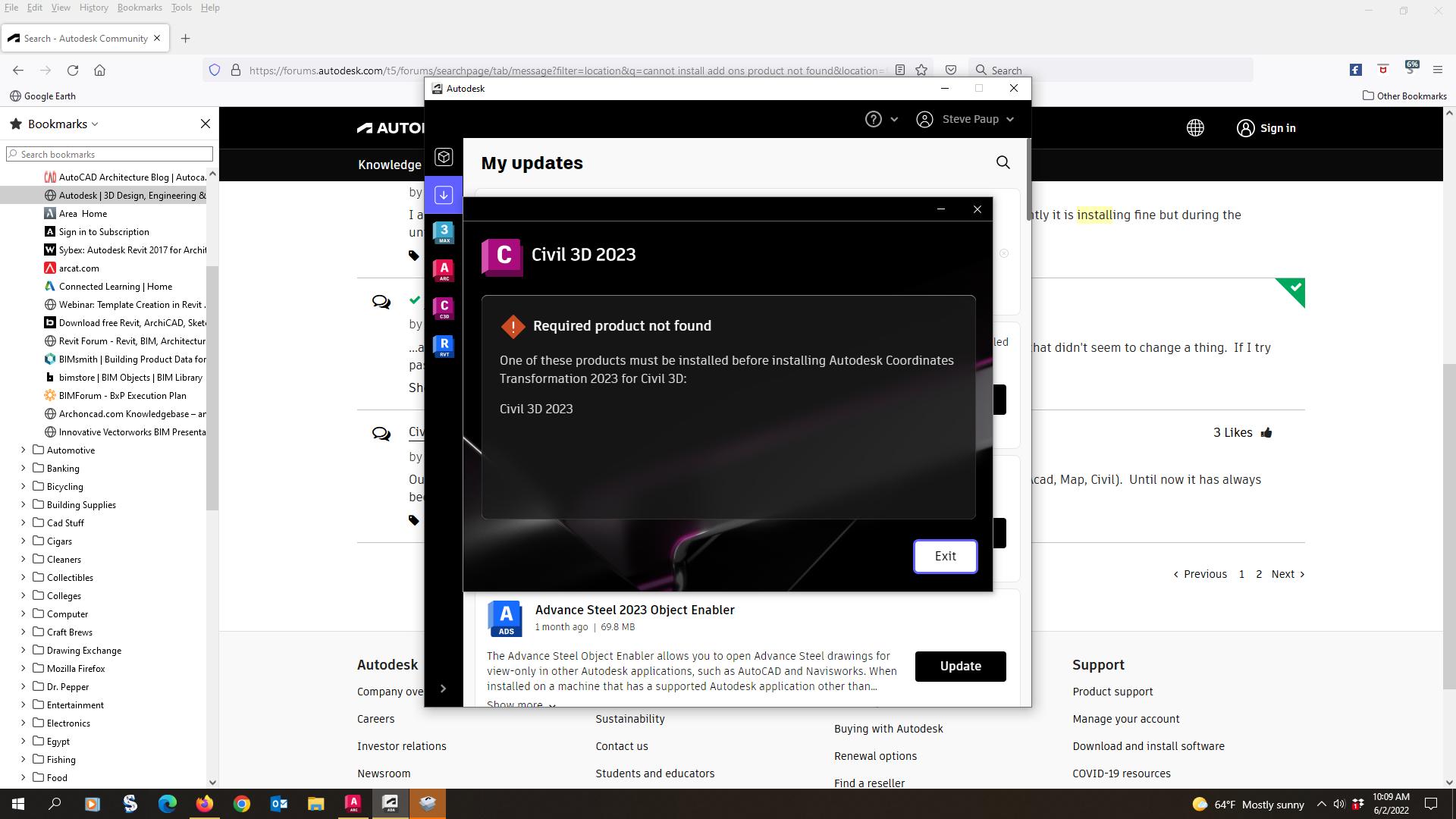 Solved: Trying to install Civil 3d Add ons - Autodesk Community