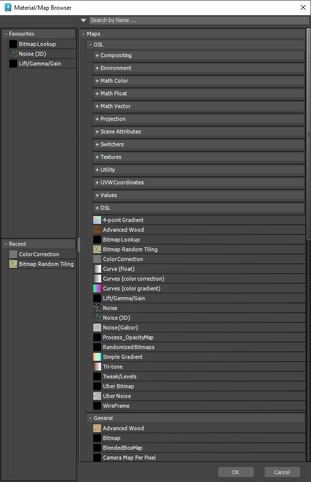 Map Browser - Favourites/Recent lists - Autodesk Community