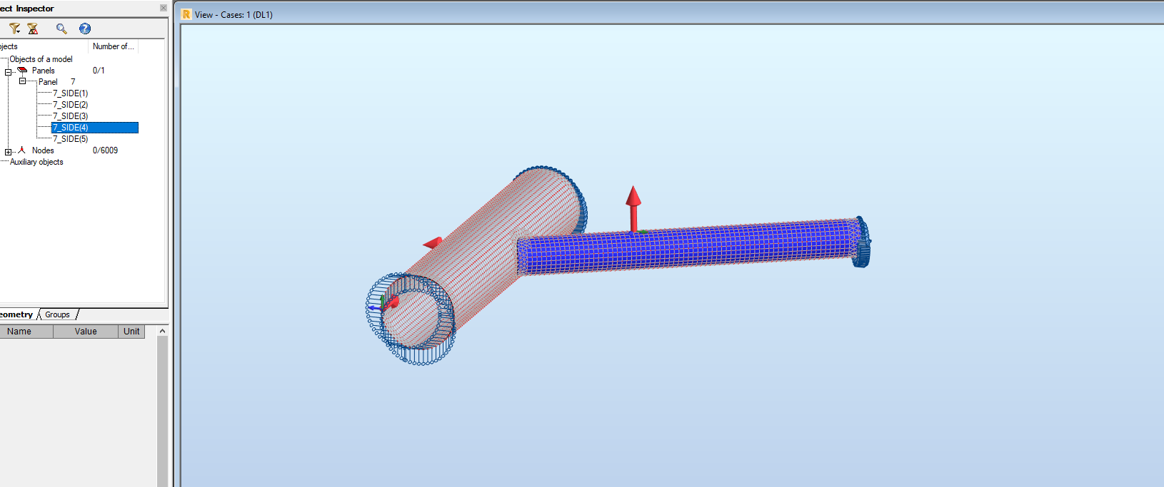 Manifold pipes - applying water pressure internal loads to an object ...