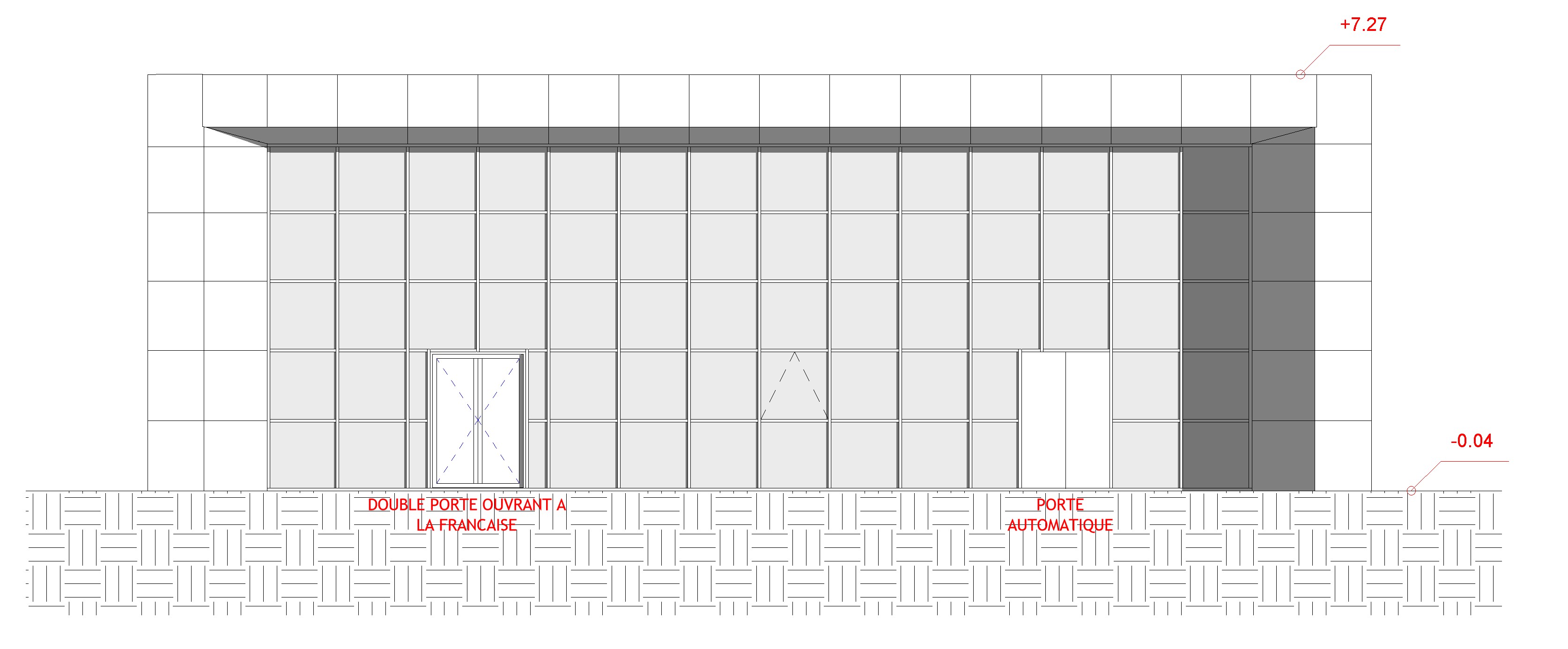 Revit : les meneaux de mon mur rideau existant ont été modifiés ...