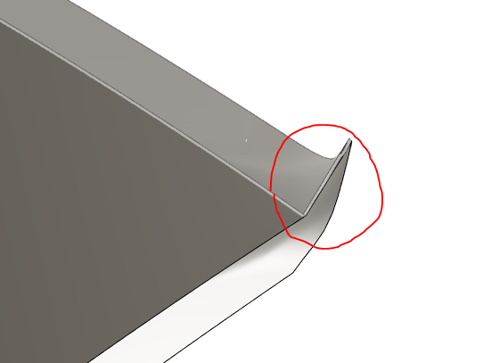Solved: problem when thickening a surface - Autodesk Community