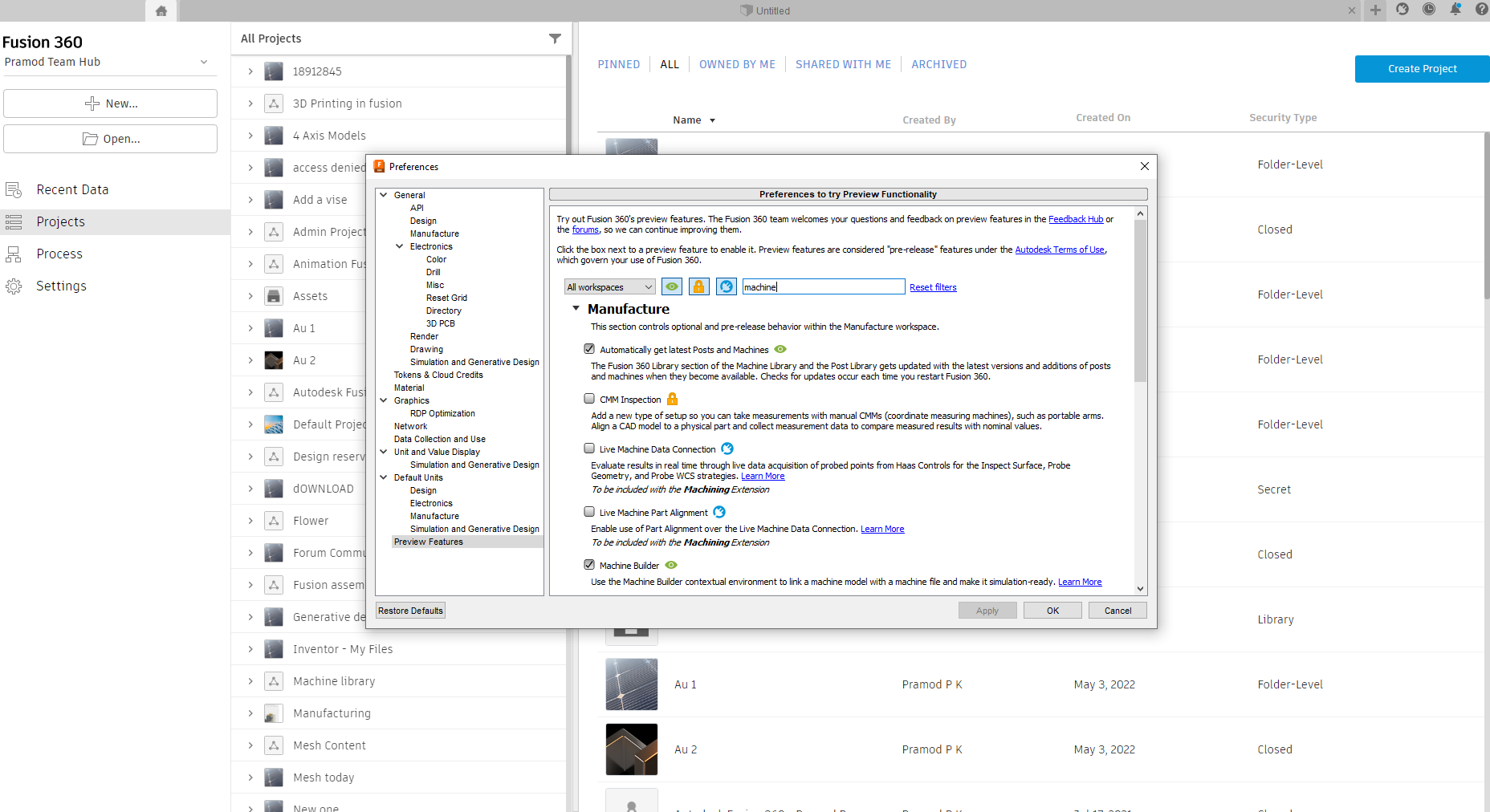Machine library - Machines always out of date - Autodesk Community